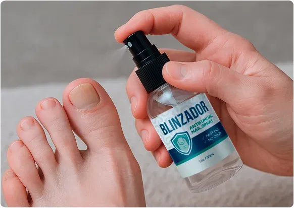 Blinzador in use