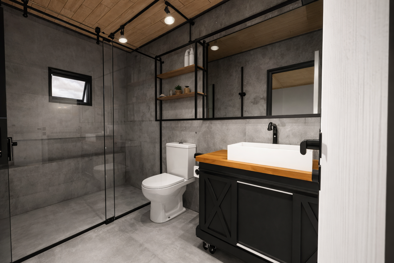 Render de sala de jantar