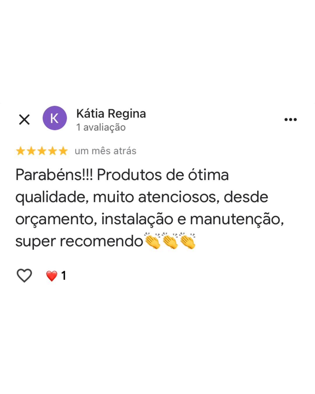 Avaliação Google 4