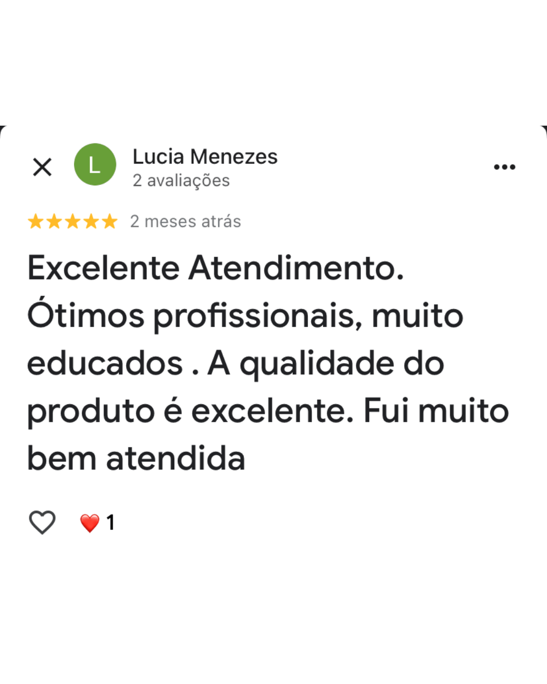 Avaliação Google 4