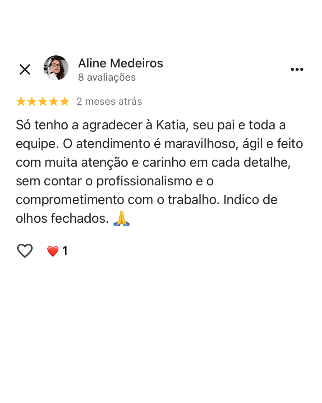 Avaliação Google 4