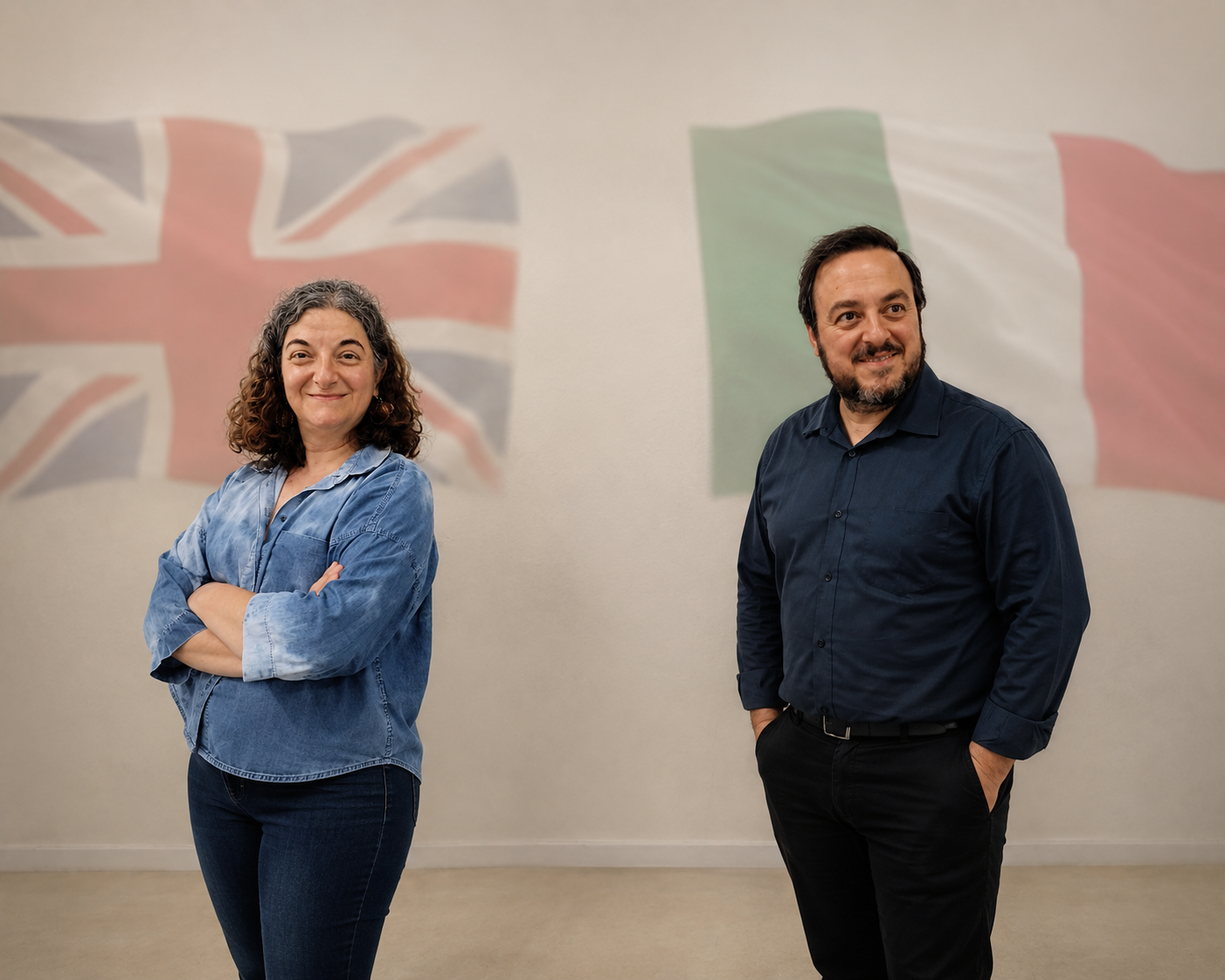 Professora ensinando em sala de aula na Società Culturale Italo-Brasiliana di Serra Negra
