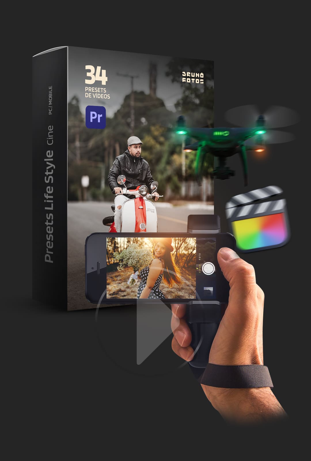 34 LUTs de Vídeo