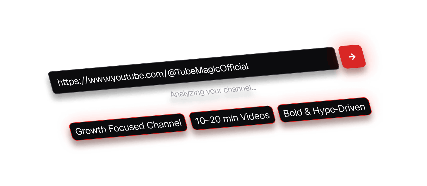 TubeMagic script workflow interface