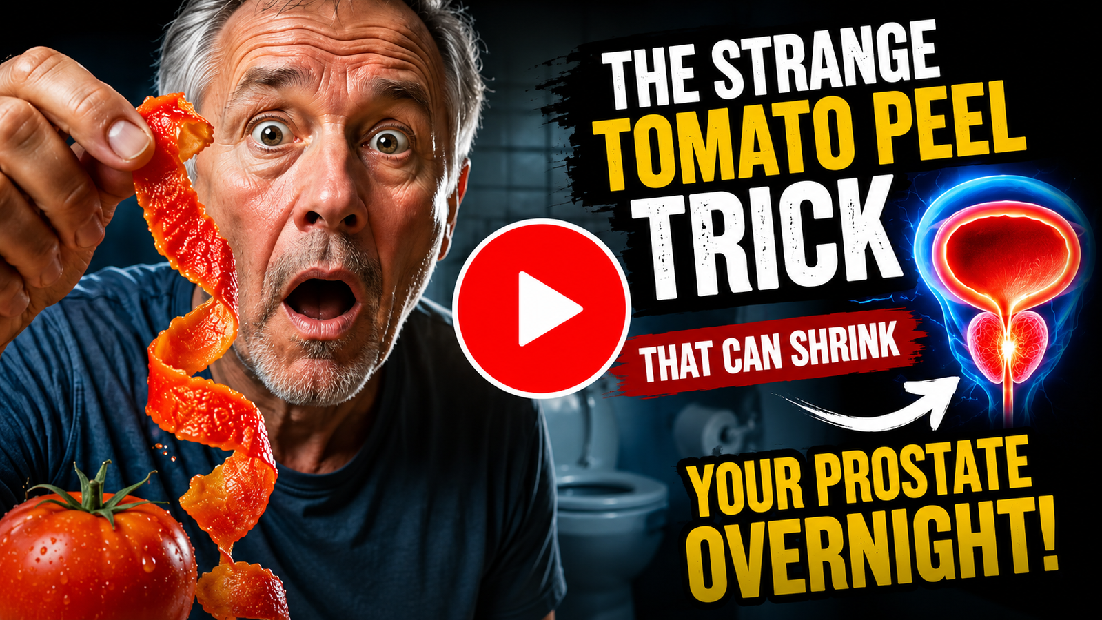 Video presentation — the Italian tomato peel discovery for men over 50