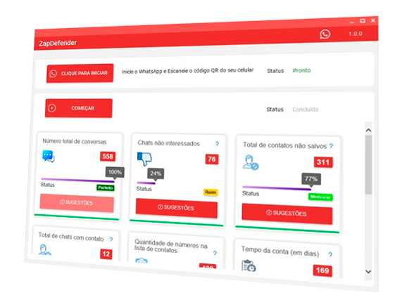 ZapDefender - validação do número