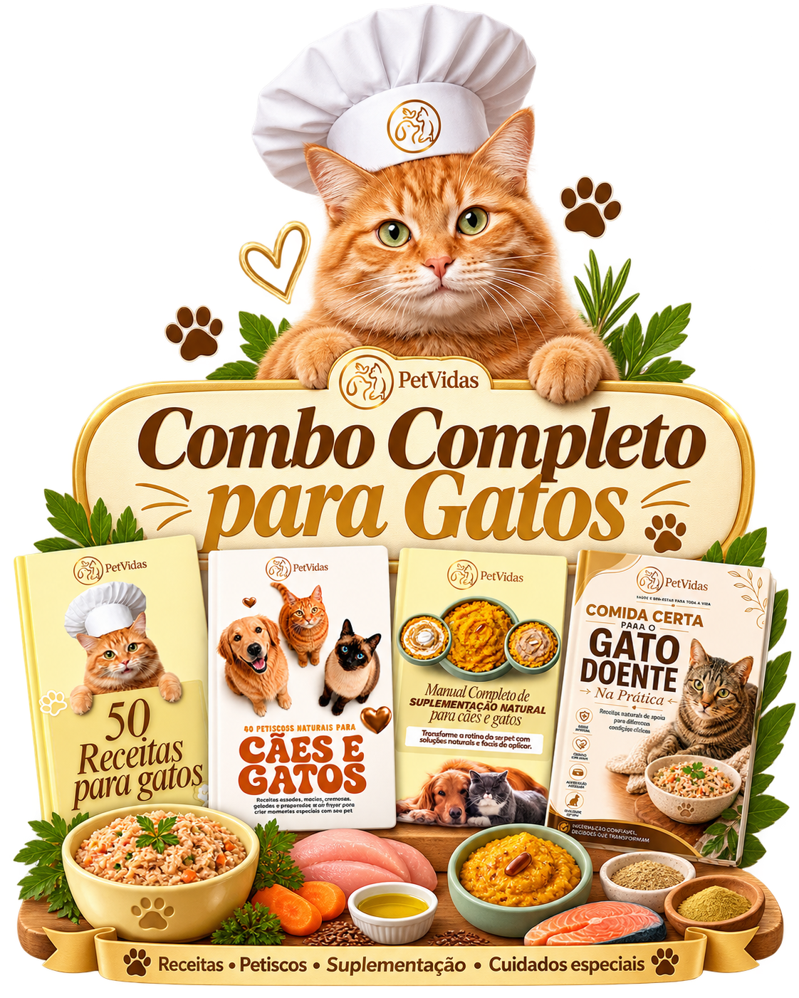 Combo Completo para Gatos