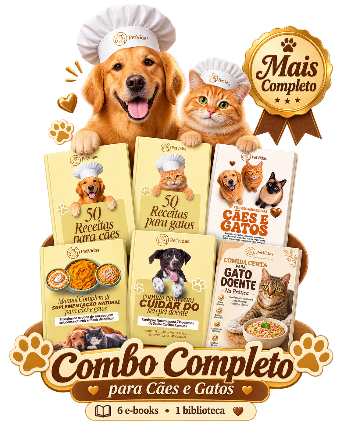 Combo Completo para Cães e Gatos