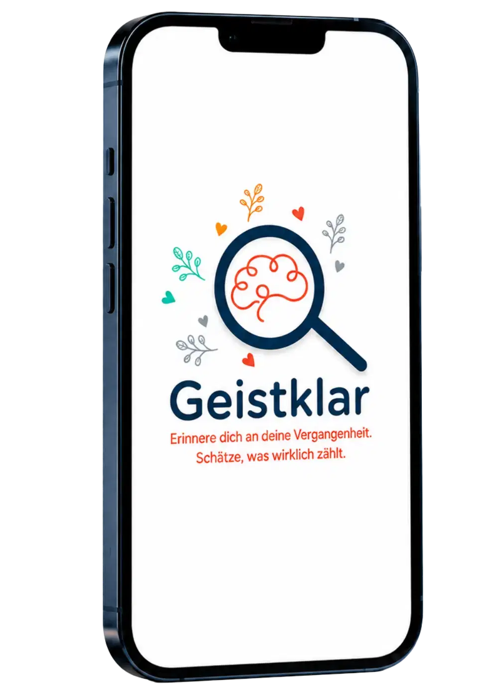 Geistklar App Mockup - Platzhalter